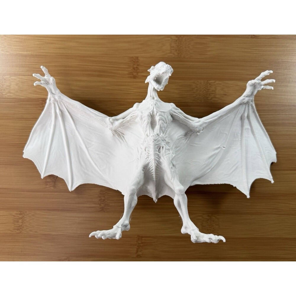Lifeforce Space Vampire Bat Giant Size 10” Wingspan Paintable Hanging Toy